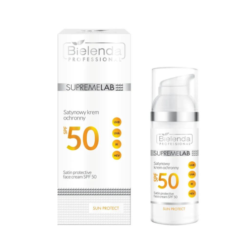 Bielenda Professional SupremeLab Sun Protect satynowy krem ochronny do twarzy SPF50 50ml 