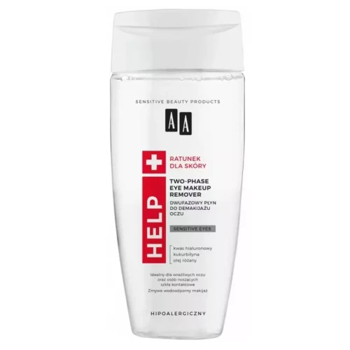 AA Help Dwufazowy płyn do demakijażu oczu 150 ml 
