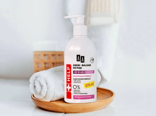 AA HELP ODżYWIAJąCO-NAWILżAJąCY KREM-BALSAM DO RąK 275ML