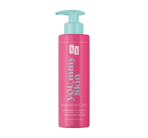 AA YOU.mmy Skin Raspberry Zen Kojący krem do rąk 200 ml