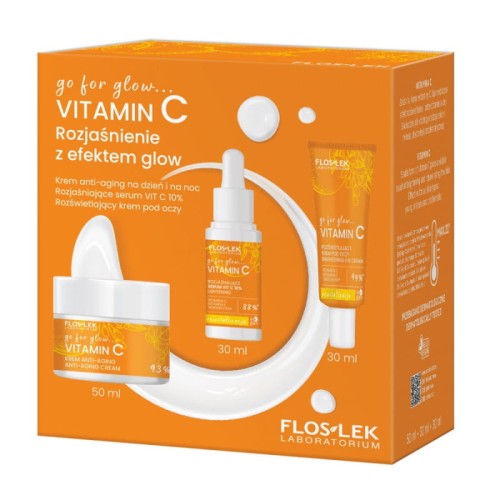 FLOSLEK - Zestaw go for glow…VITAMIN C Rozjaśnienie z efektem glow