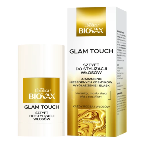 Biovax Glamour Glam Touch Wygładzający Sztyft Ujarzmiający 25 g