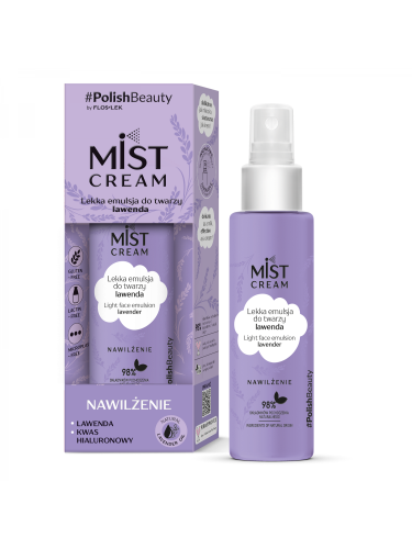 FLOSLEK - MIST CREAM Lekka emulsja do twarzy lawenda 110ml