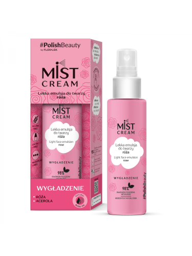 FLOSLEK - MIST CREAM Lekka emulsja do twarzy róża 110ml