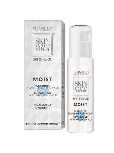 FLOSLEK - SKIN CARE EXPERT® SPHERE-3D Moist Koncentrat z kwasem hialuronowym