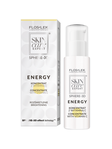 FLOSLEK- SKIN CARE EXPERT® SPHERE-3D Energy Koncentrat z witaminą C 30 ml