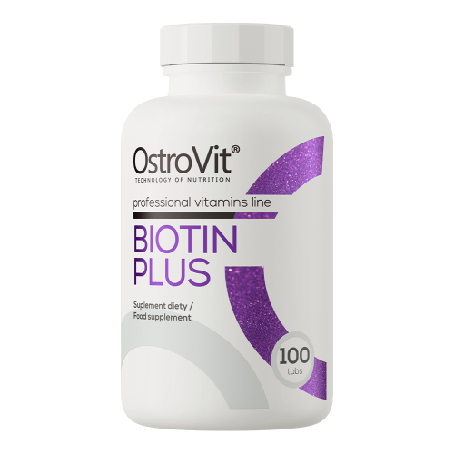 OstroVit Biotyna Plus 100 tabletek (E1)