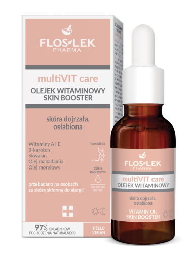 FLOSLEK - multiVIT care Olejek witaminowy Skin Booster 30 ml 