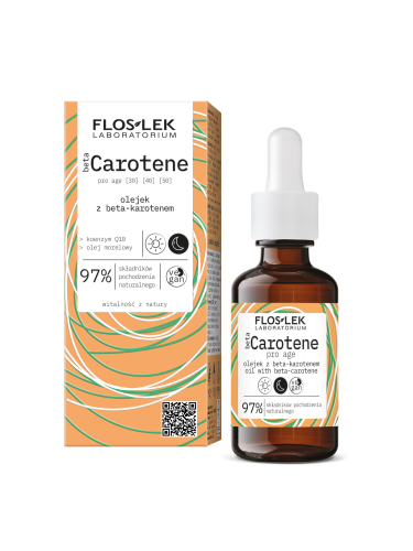 FLOSLEK - betaCAROTENE pro age Olejek z beta-karotenem 30 ml