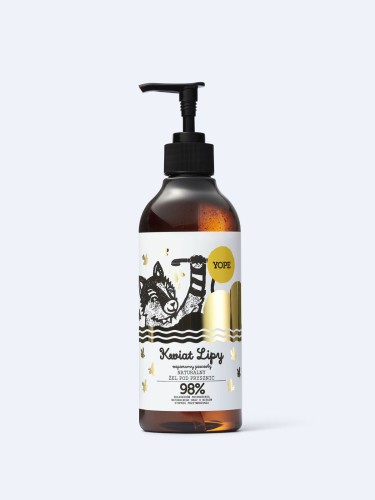 YOPE Naturalny żel pod prysznic Kwiat Lipy 400ml