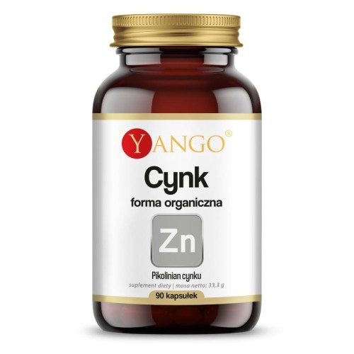 YANGO  Cynk organiczny (90 kaps.) (E1)