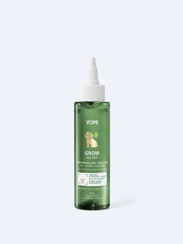 YOPE  Mikropeeling do skóry głowy GROW my hair 115 ml