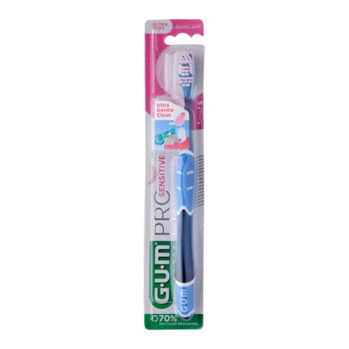 GUM PRO Sensitive  - Bardzo miękka szczoteczka dla osób z nadwrażliwością, paradontozą i chorobiami przyzębia