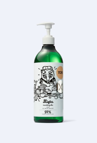 YOPE Płyn do naczyń Mięta i mandarynka 750 ml