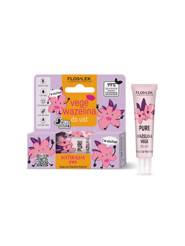 FLOSLEK - vege lip care Wazelina Vege do ust PURE 10g