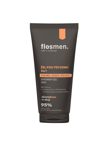 FLOSLEK - FLOSMEN Żel pod prysznic 3w1 225 ml