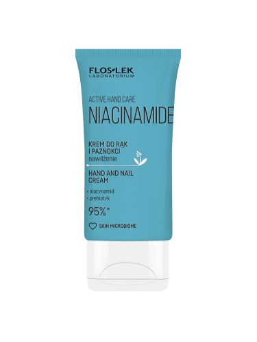 FLOSLEK- ACTIVE hand care NIACINAMIDE krem do rąk i paznokci 50 ml