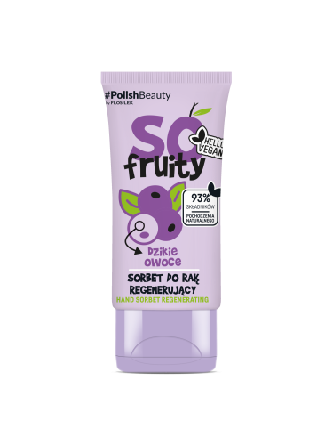 FLOSEK - SO FRUITY Sorbet do rąk REGENERUJĄCY dzikie owoce 50ml 