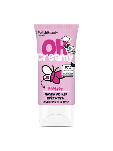 FLOSLEK - OH Creamy PEPTYDY Maska do rąk odżywcza 50ml