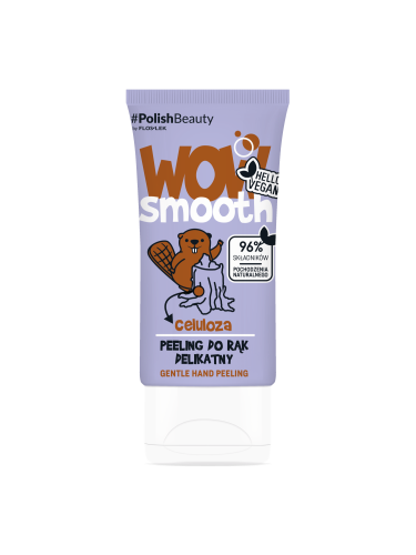 FLOSLEK - WOW SMOOTH! Peeling do rąk delikatny CELULOZA - 50g