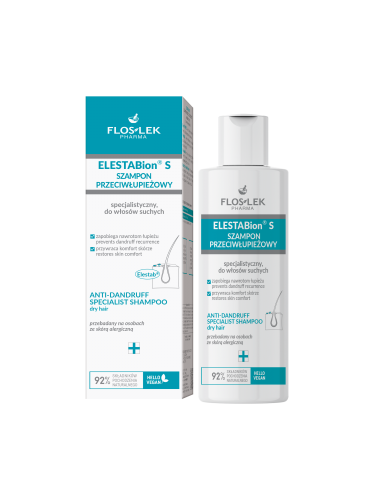 FLOSLEK - ELESTABion® S Szampon przeciwłupieżowy specjalistyczny do włosów suchych 150 ml