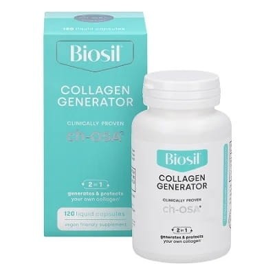 BIOSIL Advanced Collagen Generator - Zaawansowany generator kolagenu (120 kaps.) (E1)