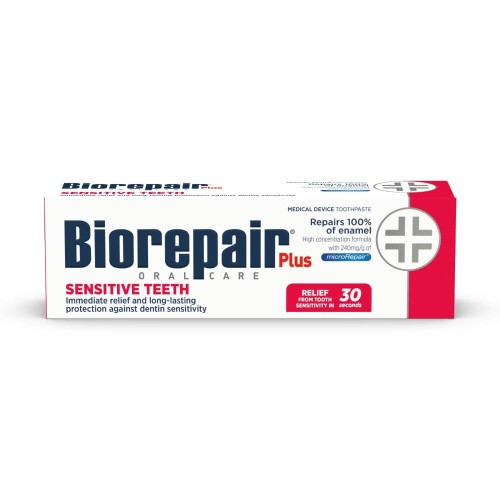 Pasta do zębów BIOREPAIR Sensitive Plus Wrażliwe Zęby bez fluoru 75 ml