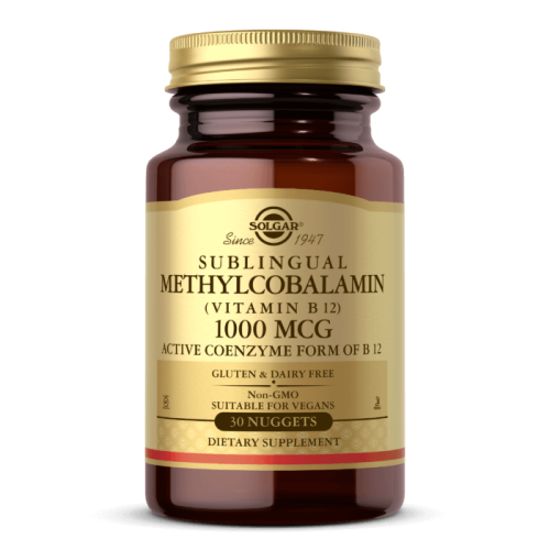 Sublingual Methylocobalamin (Vitamin B12) 1000 mcg (30 tabl.) (E1)