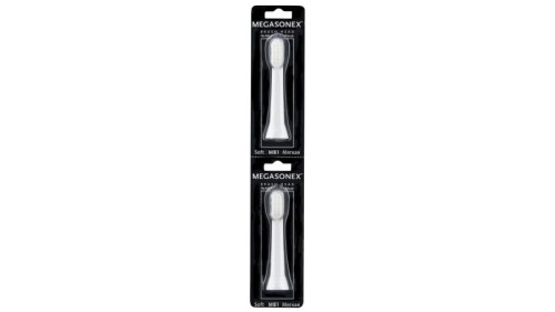 Megasonex końcówki wymienne SOFT FLAT TOP MB 5 miękkie - 2 sztuki