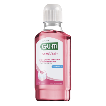 GUM SensiVital Plus - płyn do płukania jamy ustnej przeciw nadwrażliwości zębowej 300ml