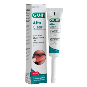 GUM Afta Clear Żel - skuteczny żel na afty