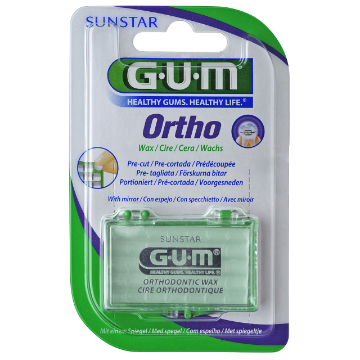 GUM Butler OrthoWax - Wosk ortodontyczny kalibrowany, bezzapachowy