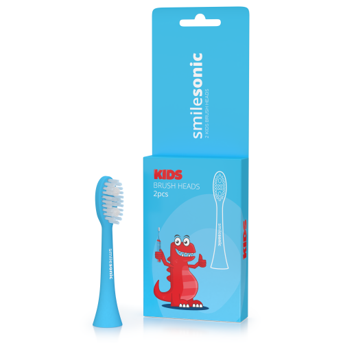 Końcówki do szczoteczki sonicznej dla dzieci Smilesonic Kids - 2 szt.