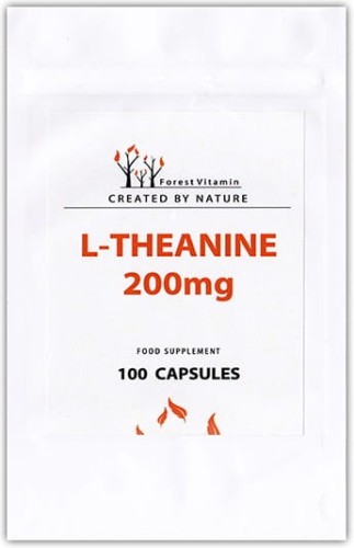 Forest Vitamin - L-Teanina 200mg 100kapsułek
