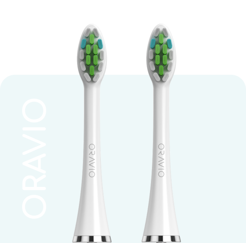 Końcówki Oravio Advanced White  2 szt.
