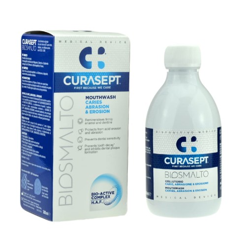 Curasept Biosmalto Protection - Płyn do płukania jamy ustnej  300 ml