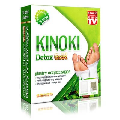 AURA HERBALS Kinoki Detox Plastry Oczyszczające (10 szt.) oryginalne