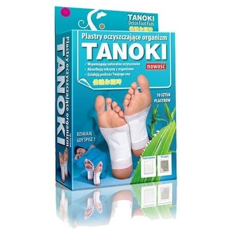 AURA HERBALS  - Plastry Oczyszczające TANOKI, 10 szt.