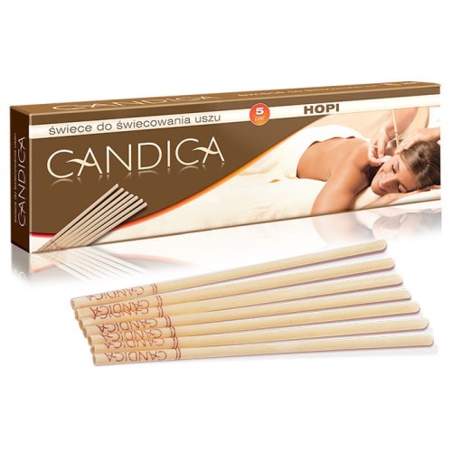 AURA HERBALS Hopi Candica 5par/opak. - świece do świecowania uszu  E1