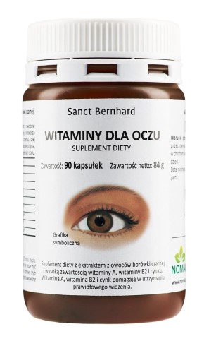 Witaminy dla oczu (90 kaps.)
