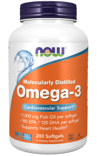 Omega 3 - DHA 120 mg + EPA 180 mg (200 kaps.)