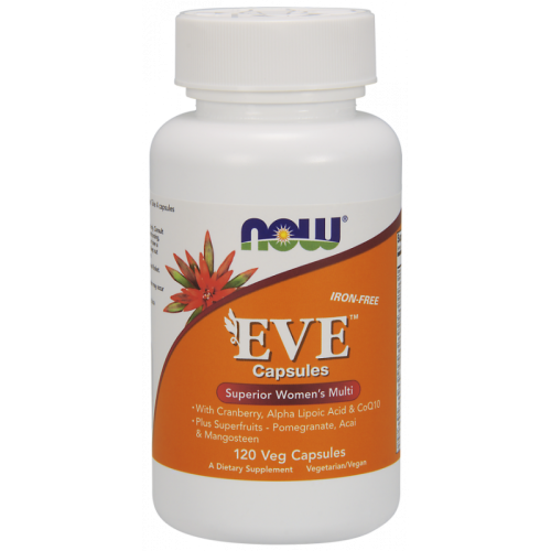 EVE Superior Womens Multi - Multiwitamina i Składniki Mineralne dla Kobiet EVE bez Żelaza (120 kaps.)