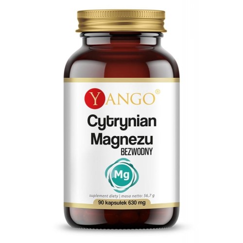 YANGO  Cytrynian Magnezu Bezwodny (90 kaps.)