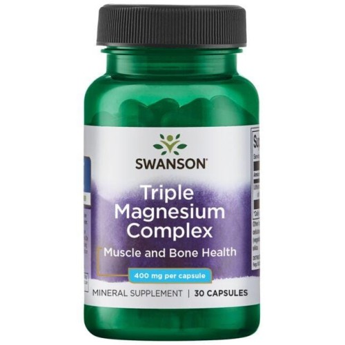 Triple Magnesium complex 400 mg (30 kaps.)