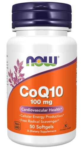 NOW Foods Koenzym Q10 100 mg (50 kaps.)