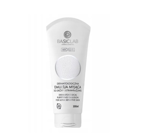 BASICLAB Dermatologiczna emulsja myjąca do skóry ultrawrażliwej 100 ml