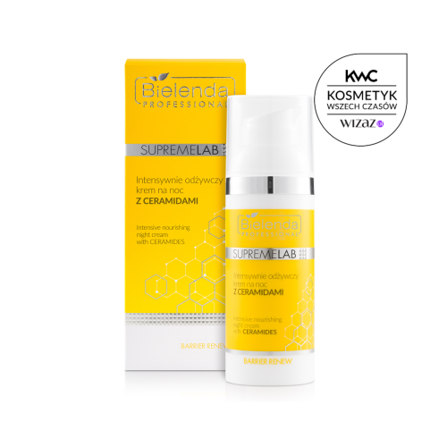 Bielenda Professional SupremeLab Barrier Renew intensywnie odżywczy krem na noc z ceramidami 50ml