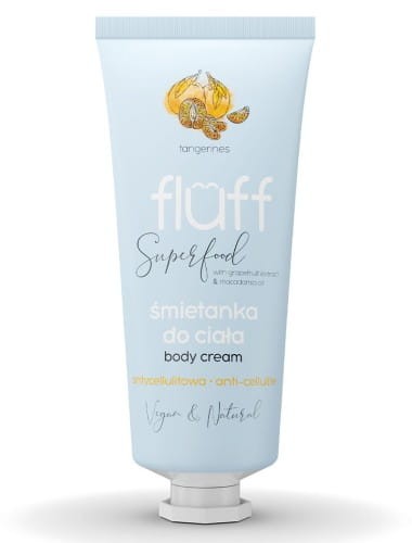 Fluff, antycellulitowa śmietanka do ciała, mandarynki, 150ml