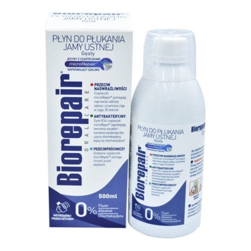 BIOREPAIR PLUS - płyn do płukania jamy ustnej z formułą microrepair