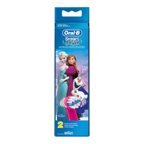 Oral-B Kids Kraina Lodu - 4 sztuki końcówki wymienne 